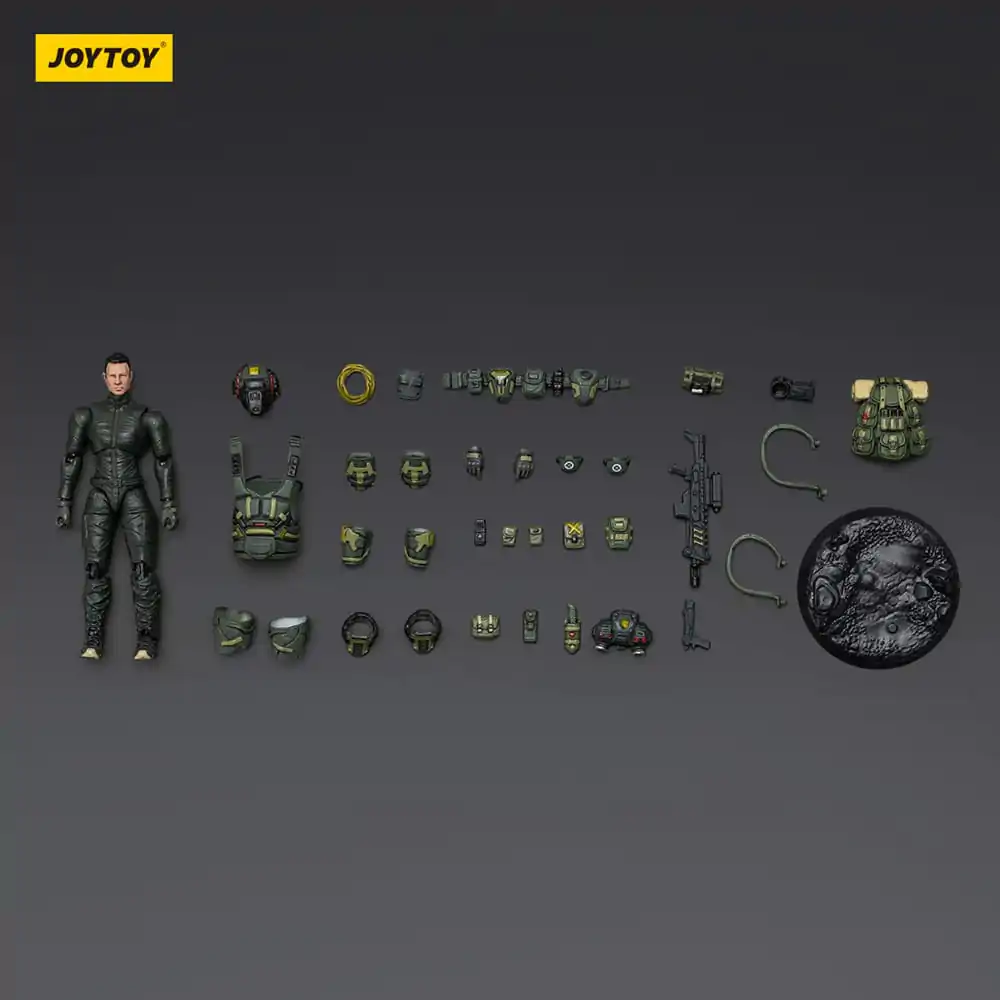 Steel Ride Corps Dark Source Figurina de actiune Assaulter Rhett 7 cm poza produsului