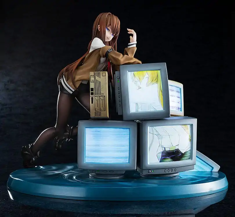 Steins Gate 0 Statuie PVC 1/7 Kurisu Makise Cu Funcție de Iluminare LED 21 cm poza produsului