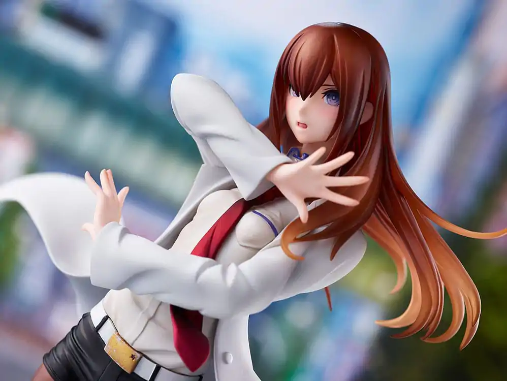 Statuie PVC 1/7 Kurisu Makise (Stil Halat de Laborator) 22 cm poza produsului