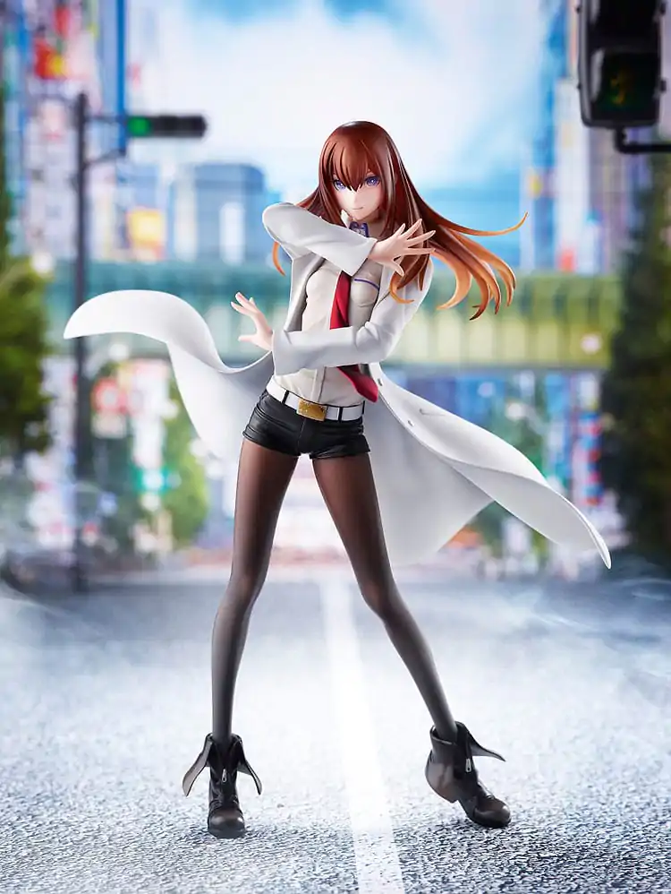 Statuie PVC 1/7 Kurisu Makise (Stil Halat de Laborator) 22 cm poza produsului
