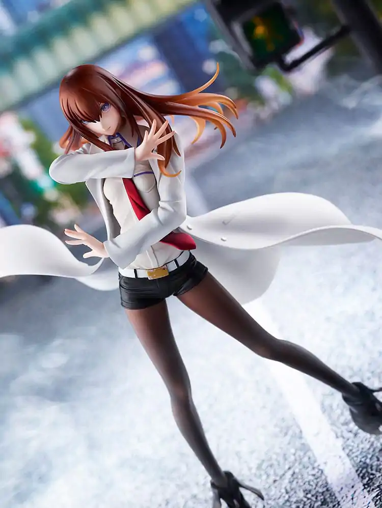 Statuie PVC 1/7 Kurisu Makise (Stil Halat de Laborator) 22 cm poza produsului