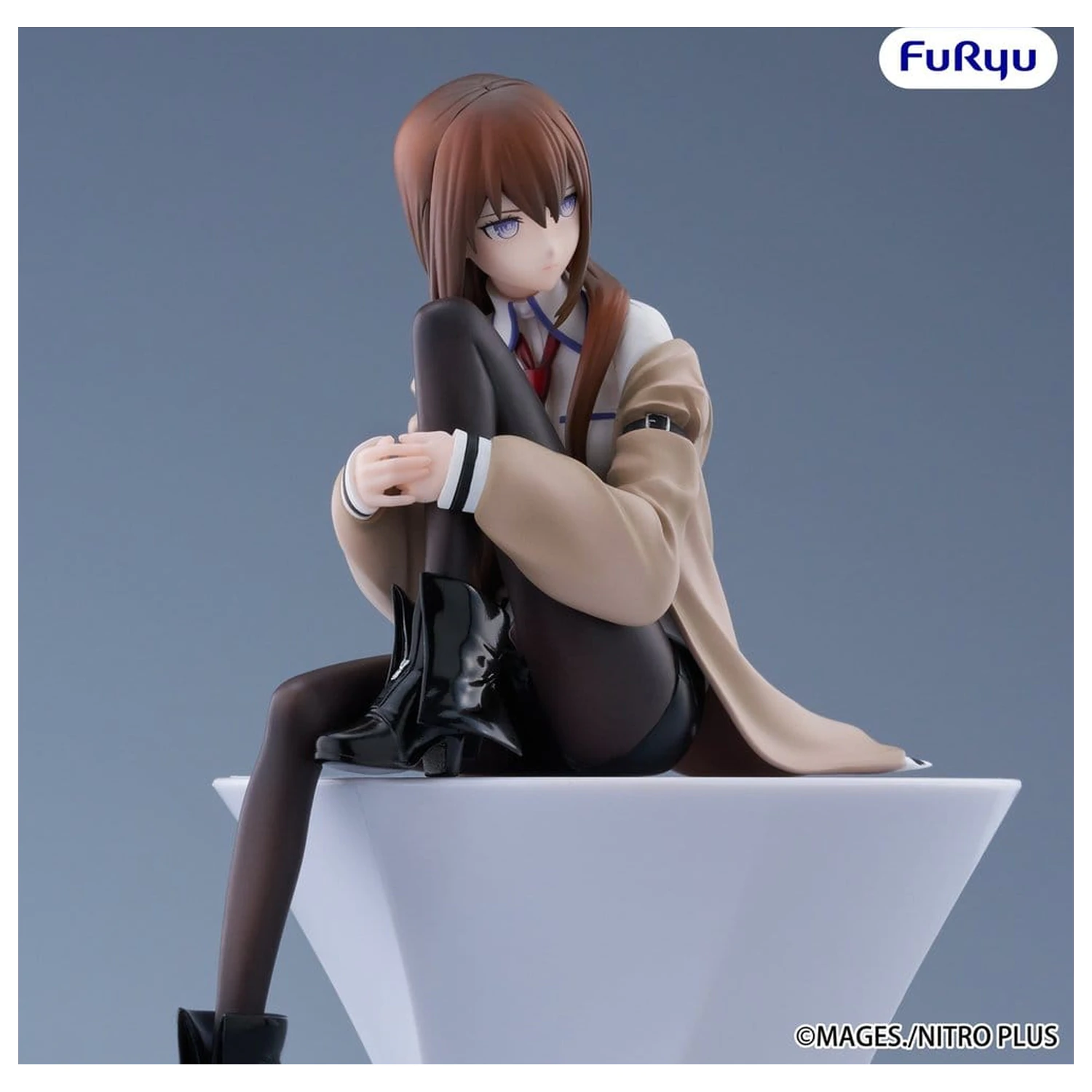 Steins Gate Noodle Stopper PVC Statuie Kurisu Makise 14 cm poza produsului