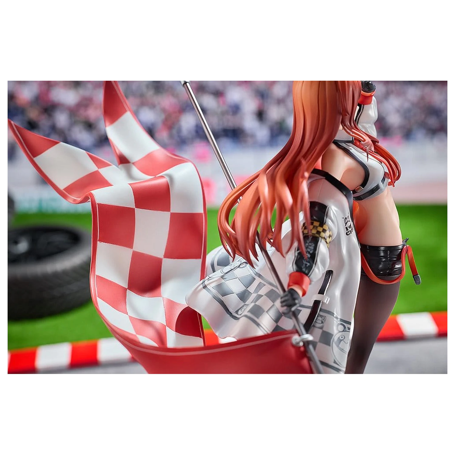 Steins;Gate Figura PVC 1/7 Kurisu Makise: Racing Ver. 24 cm poza produsului