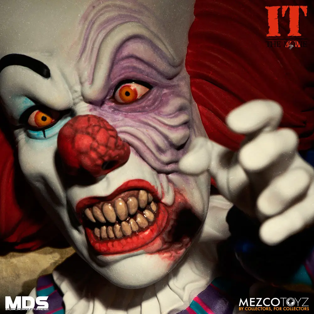 Stephen Kings It 1990 MDS Figurina de acțiune Deluxe Pennywise 15 cm poza produsului