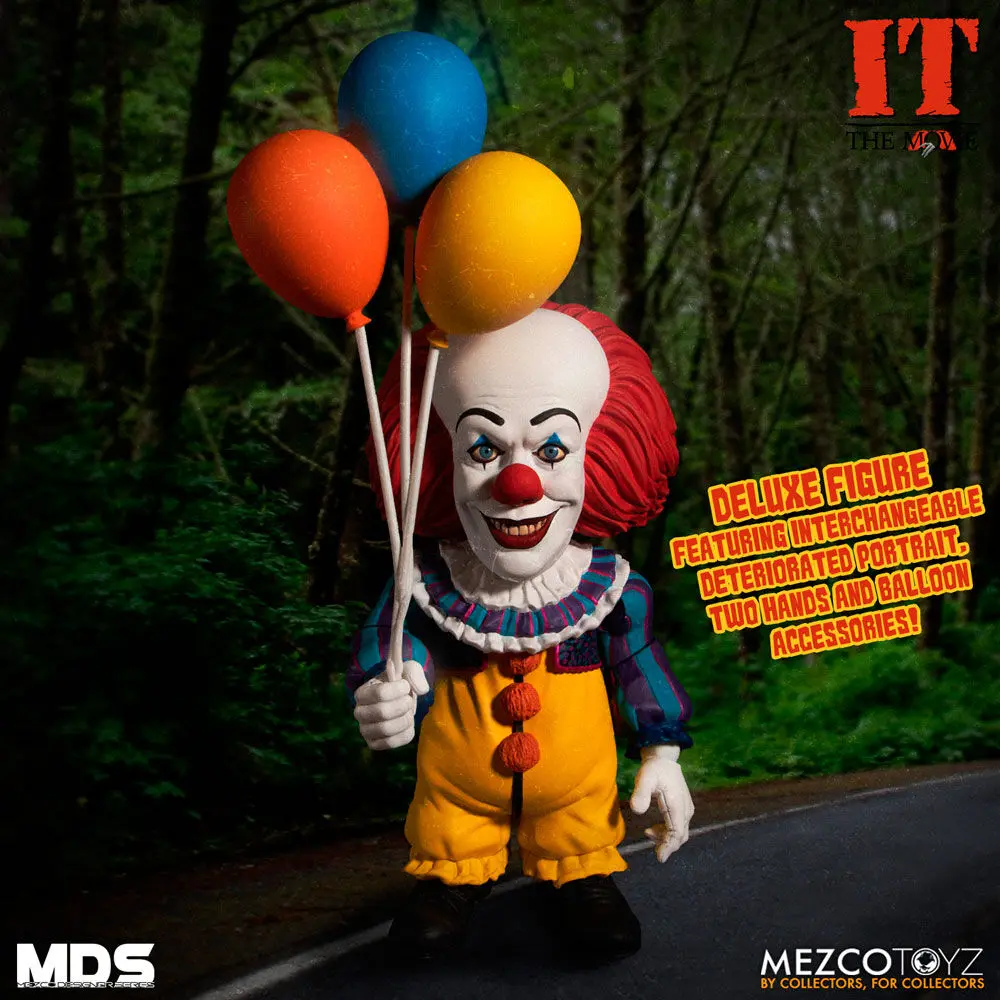 Stephen Kings It 1990 MDS Figurina de acțiune Deluxe Pennywise 15 cm poza produsului