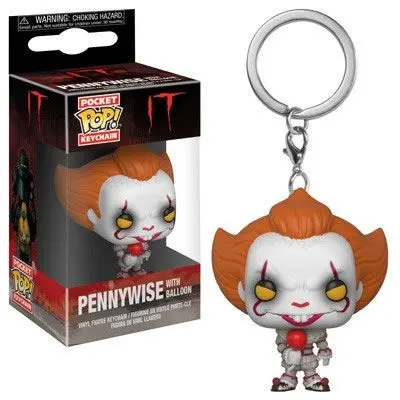 Stephen King's It 2017 Pocket POP! Vinyl Breloc Pennywise cu Balon 4 cm poza produsului