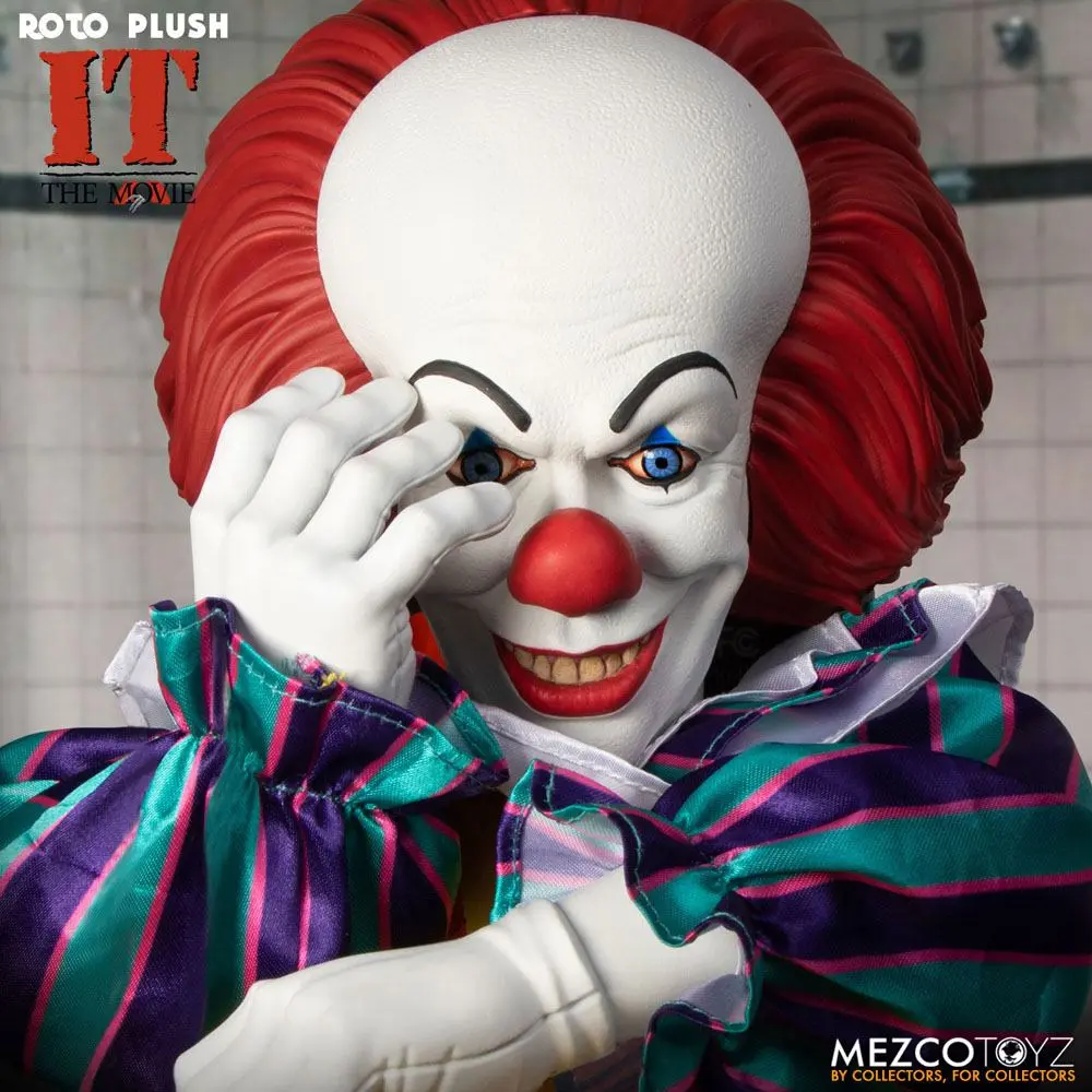 Stephen Kings It 1990 MDS Roto Păpușă de pluș Pennywise 46 cm poza produsului