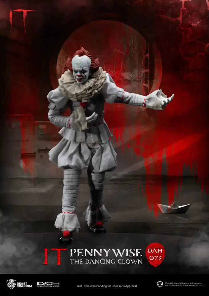 Stephen Kings It Dynamic 8ction Heroes Figurina de acțiune 1/9 Pennywise 21 cm poza produsului