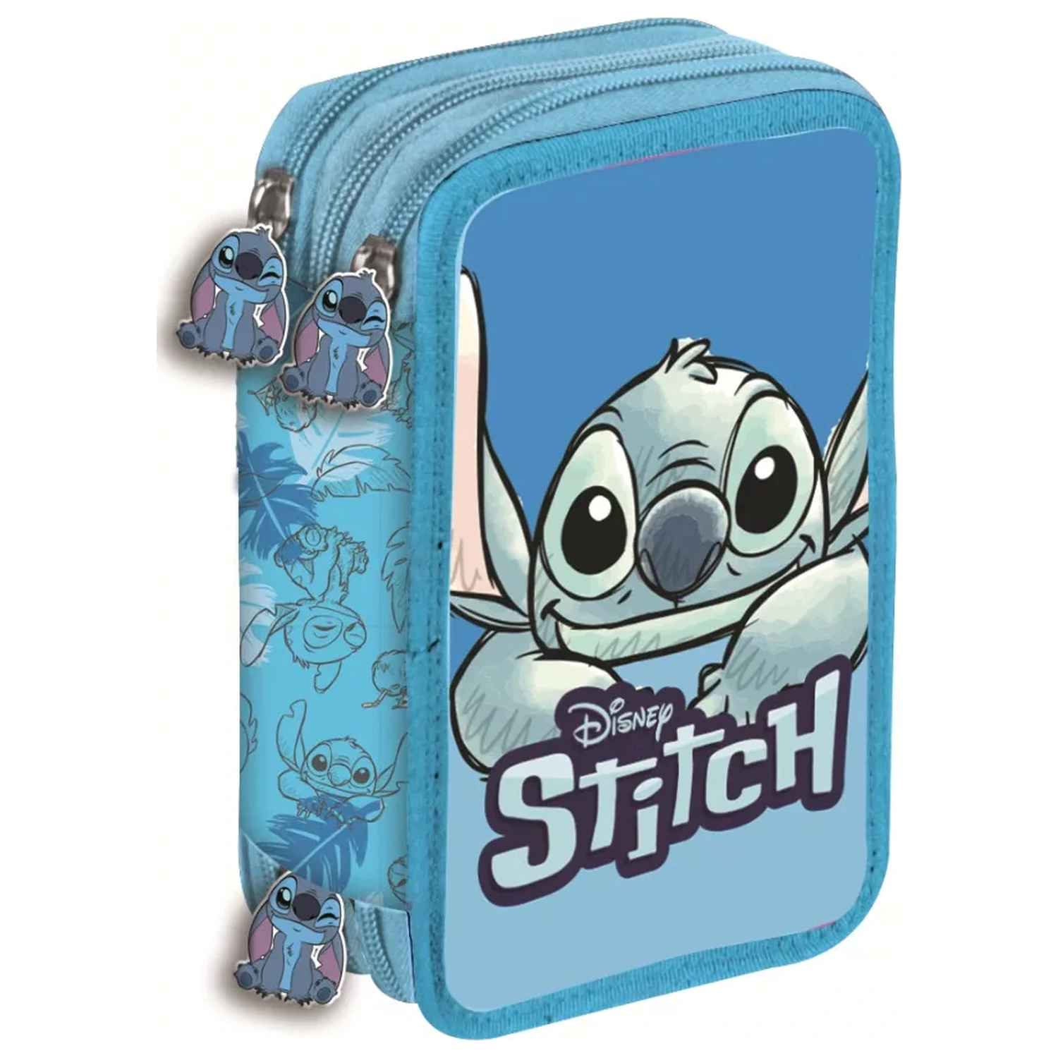 Stitch Abstract Filled Triple Decker Penar poza produsului