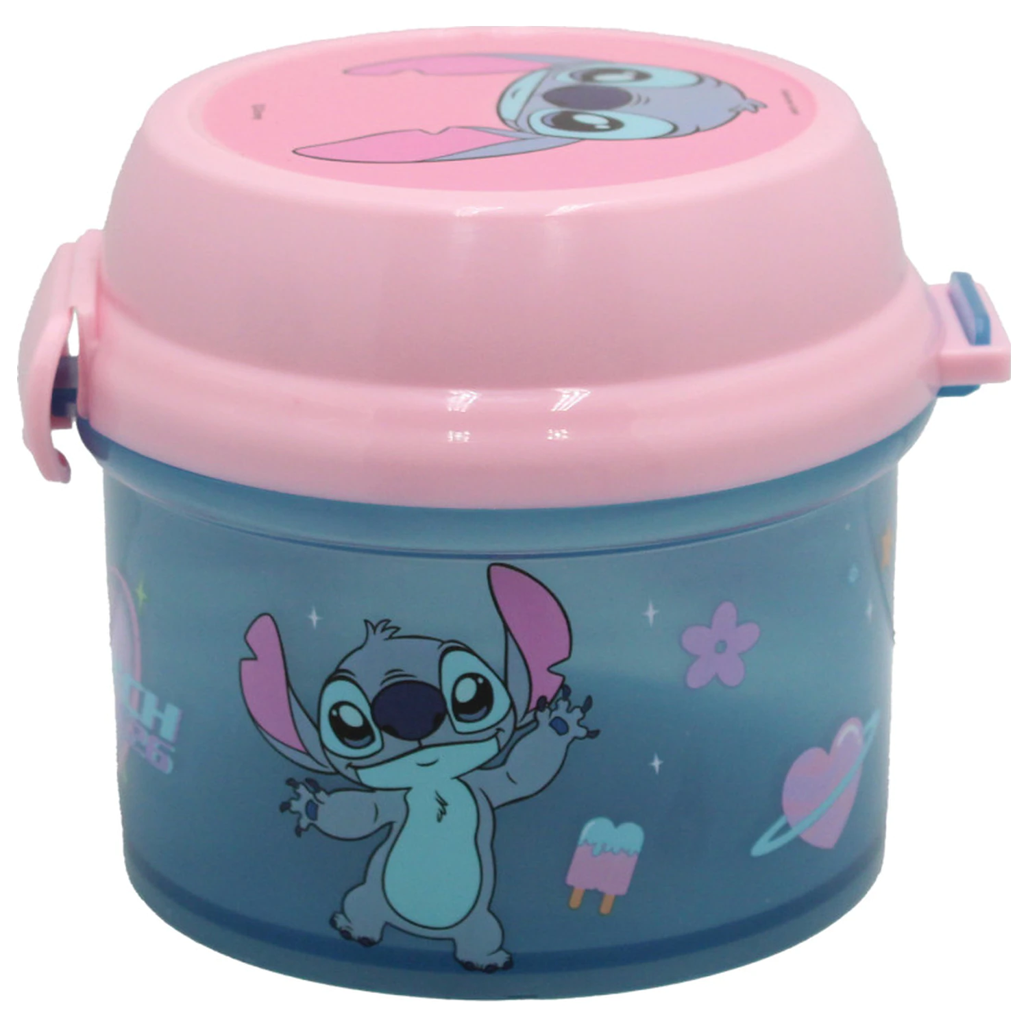 Stitch Alien 626 Recipient de gustări din plastic, cutie de prânz 270 ml poza produsului