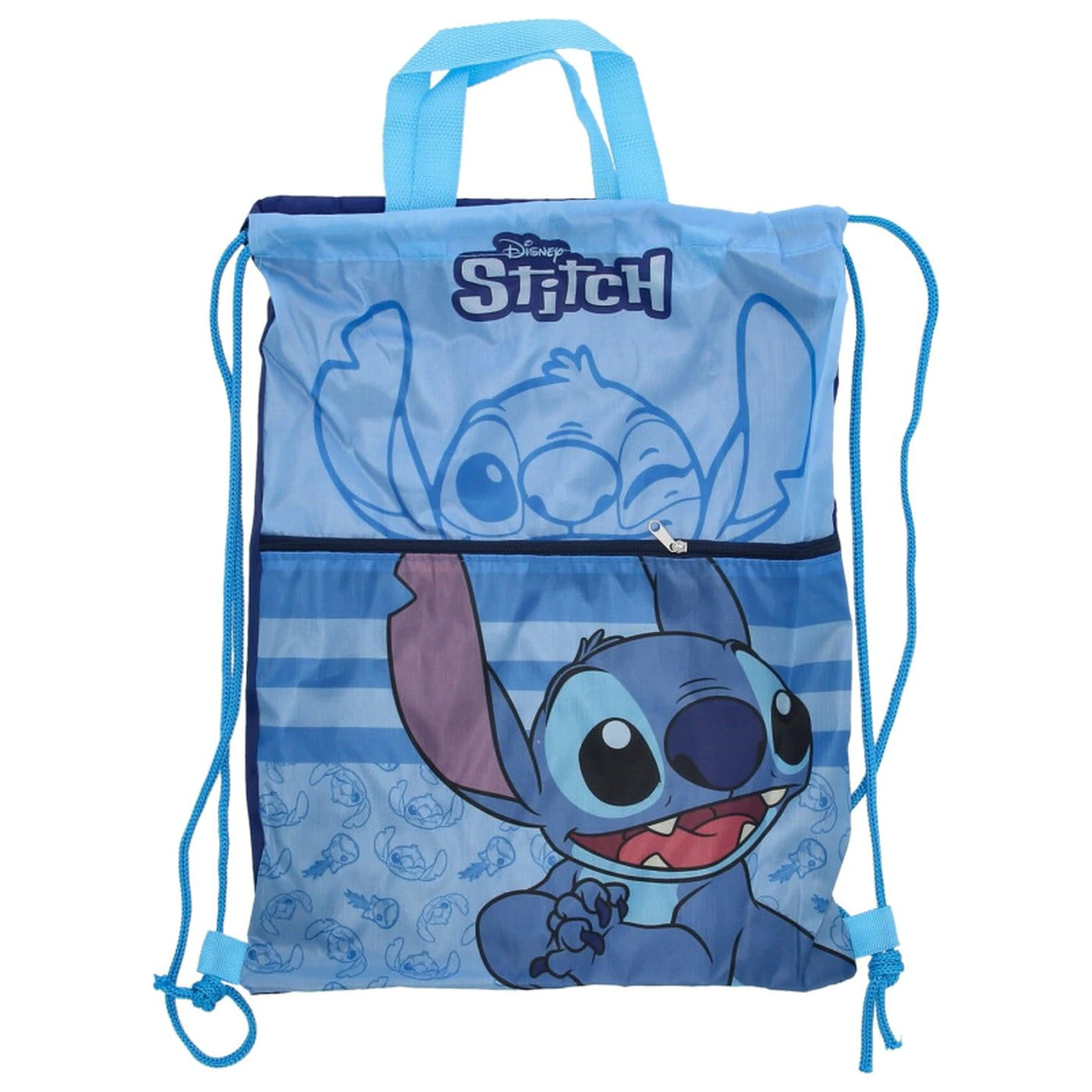 Rucsac cu snur Stitch Alien Deluxe, Geanta de gimnastica 45 cm poza produsului
