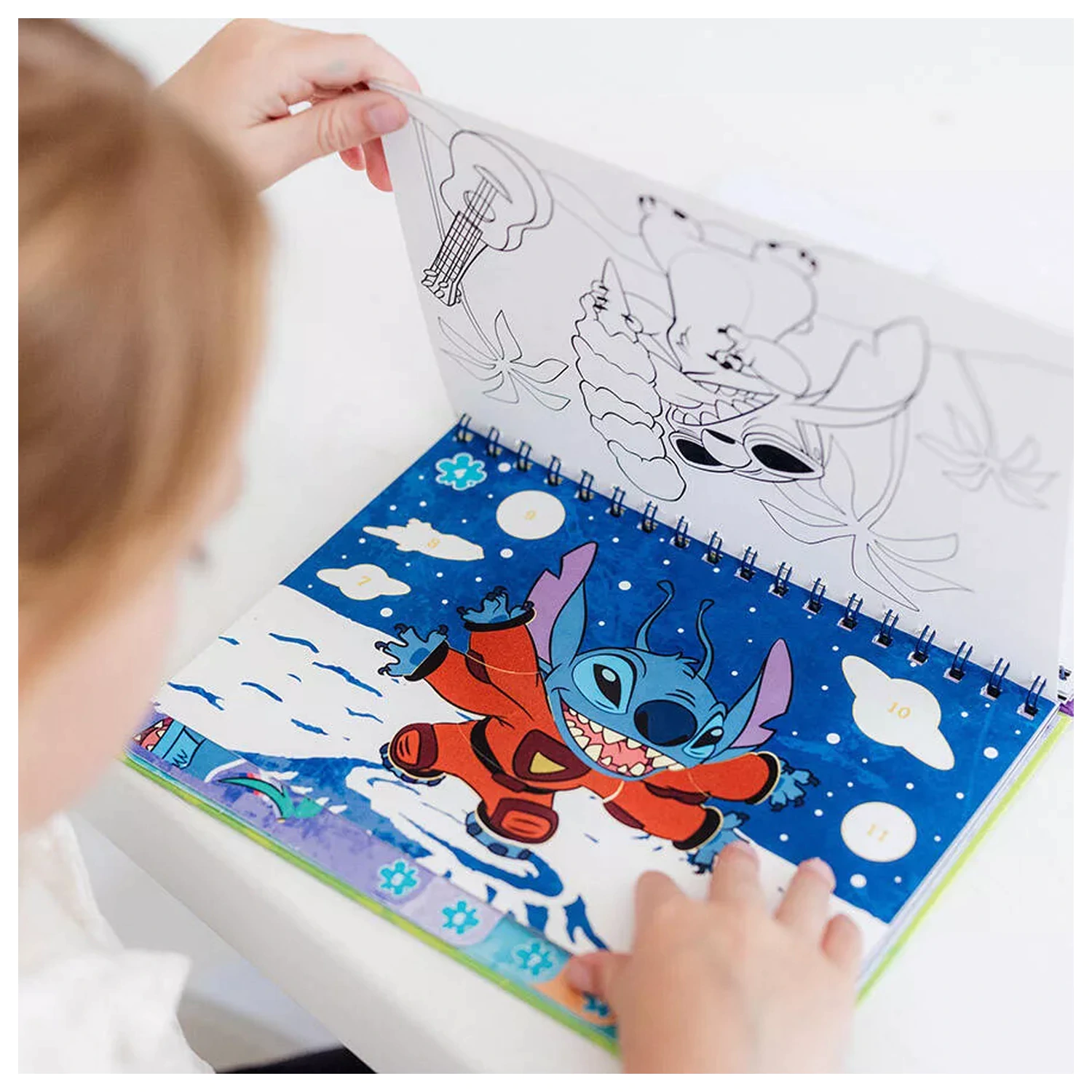 Stitch Alien Sticker Set Creativ poza produsului