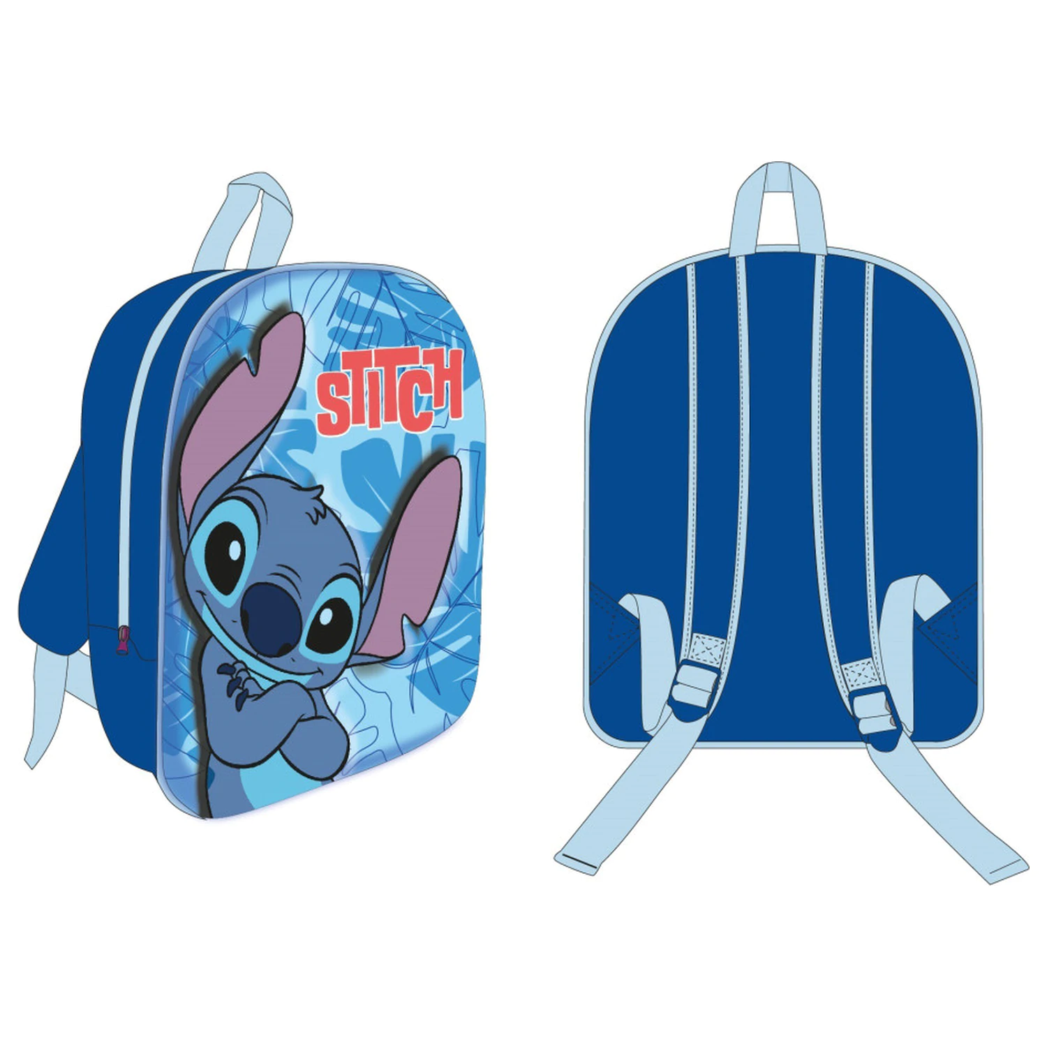 Stitch Alien Vibes rucsac 3D, geanta 30 cm poza produsului