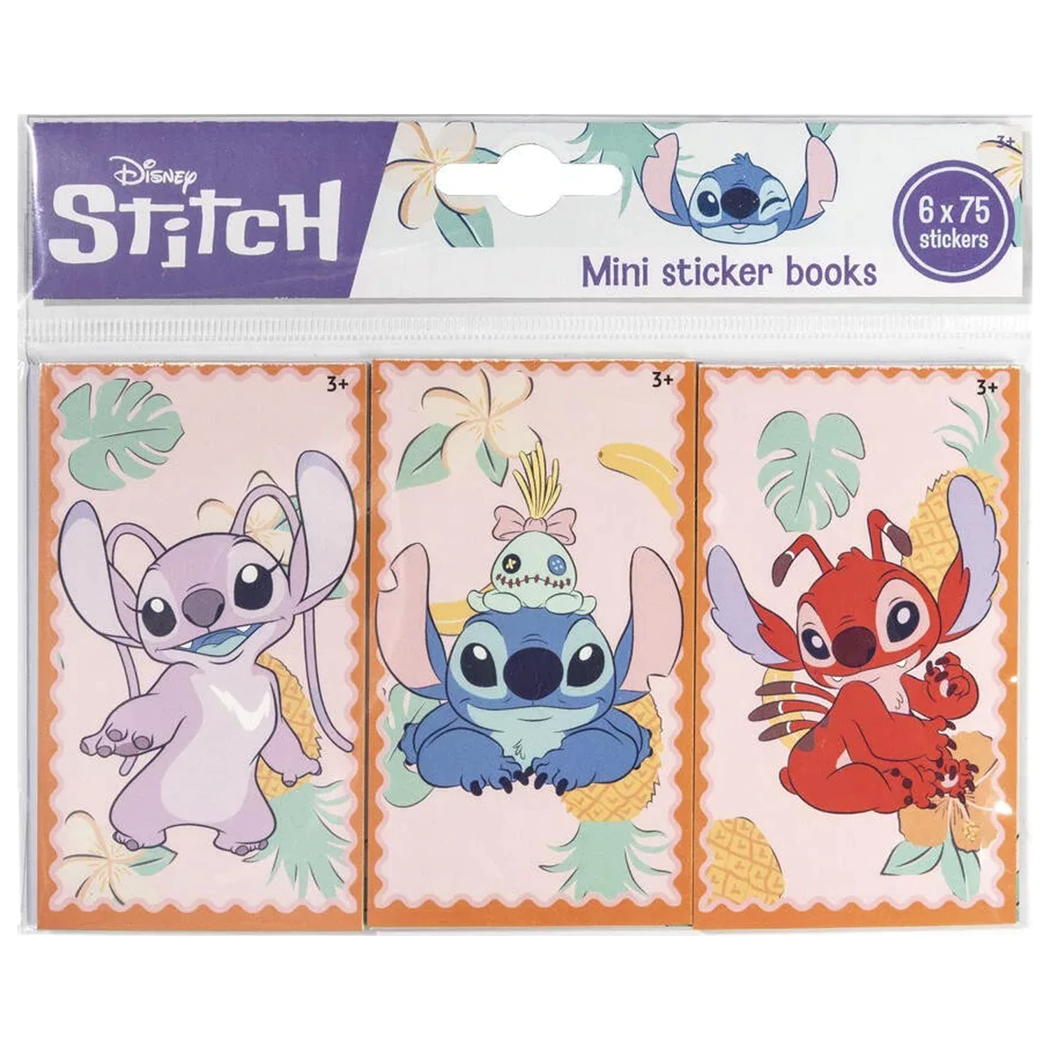 Stitch Aliens Set Mini Stickere 6 piese poza produsului