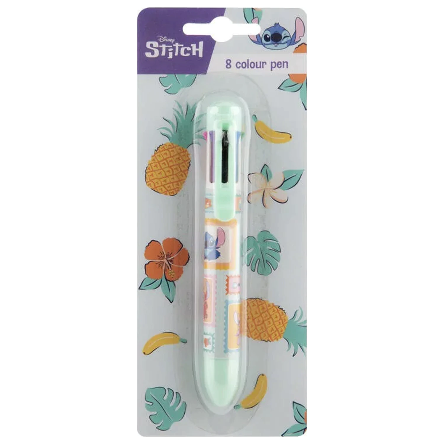 Stitch Aloha 8 Color Pen poza produsului