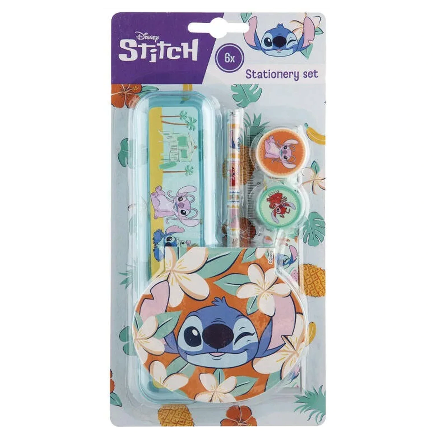 Stitch Aloha Set de papetărie - 6 buc poza produsului