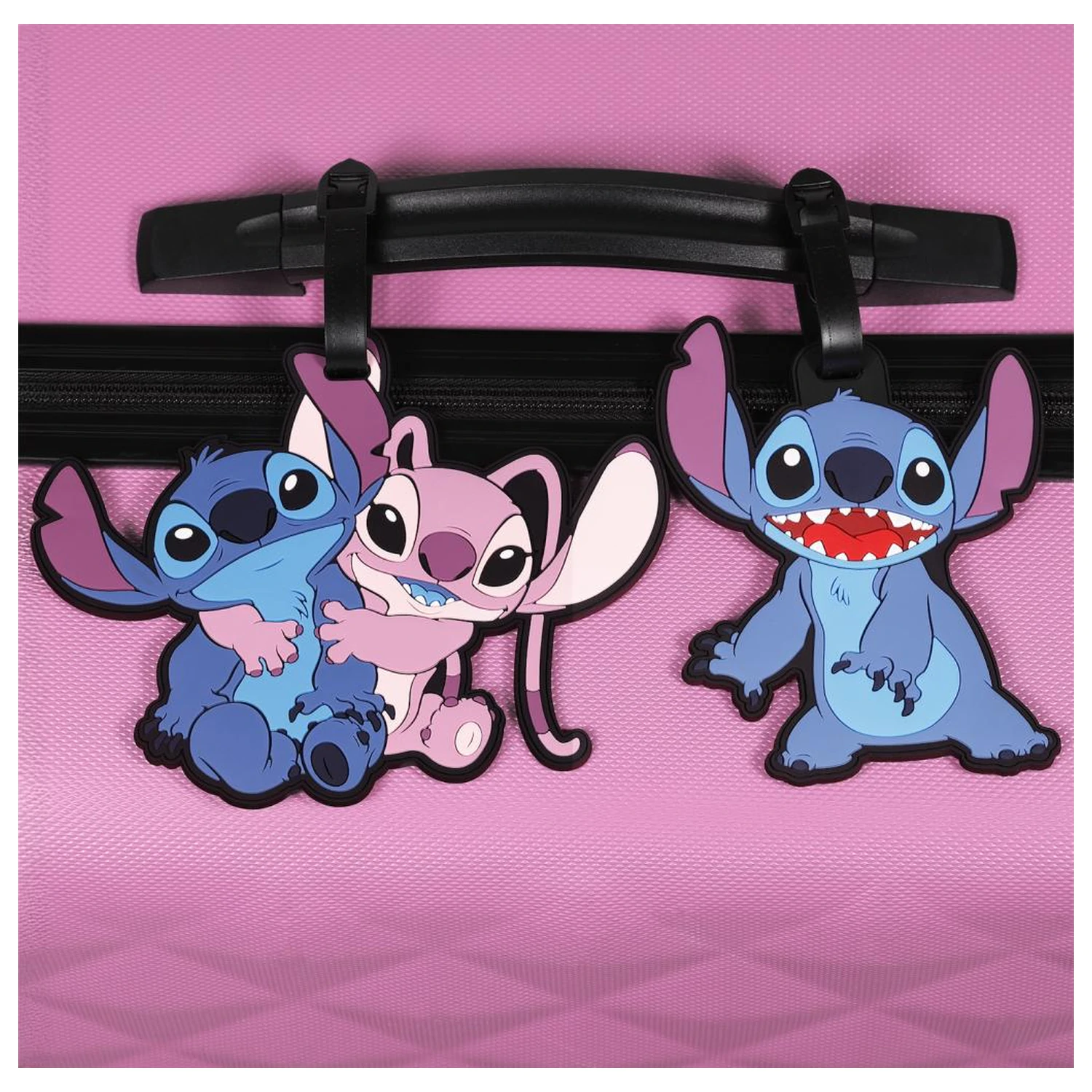Stitch & Angel Set 4 buc. Etichete de bagaj poza produsului