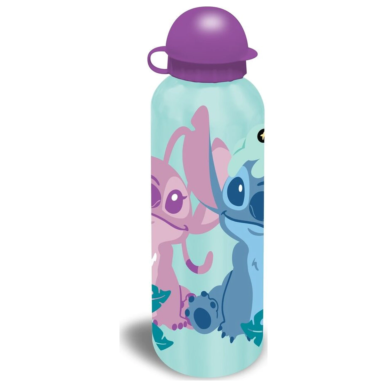 Stitch Angel Sticla de apa din aluminiu cu capac de baut 500 ml poza produsului