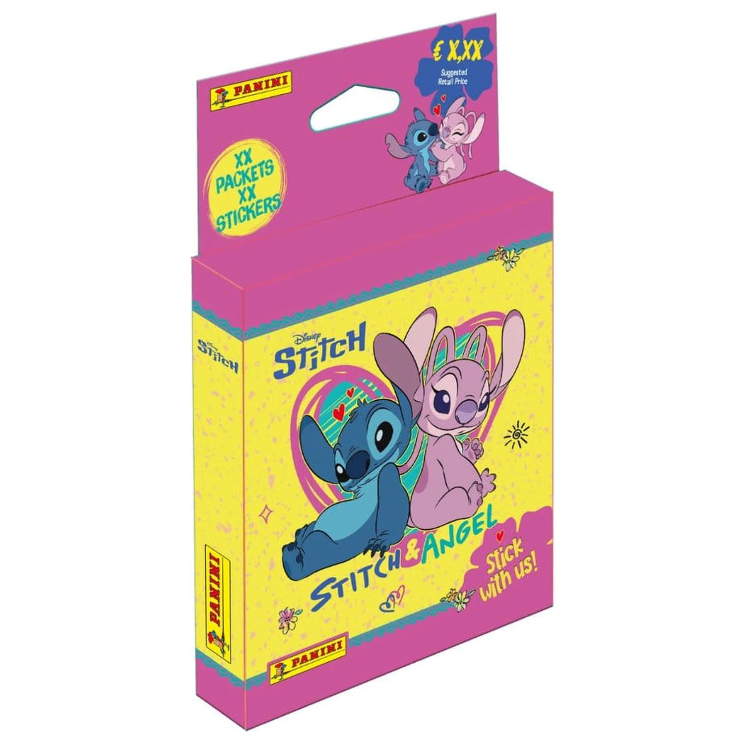 Stitch & Angel Sticker Eco-Blister *Versiunea germană* poza produsului