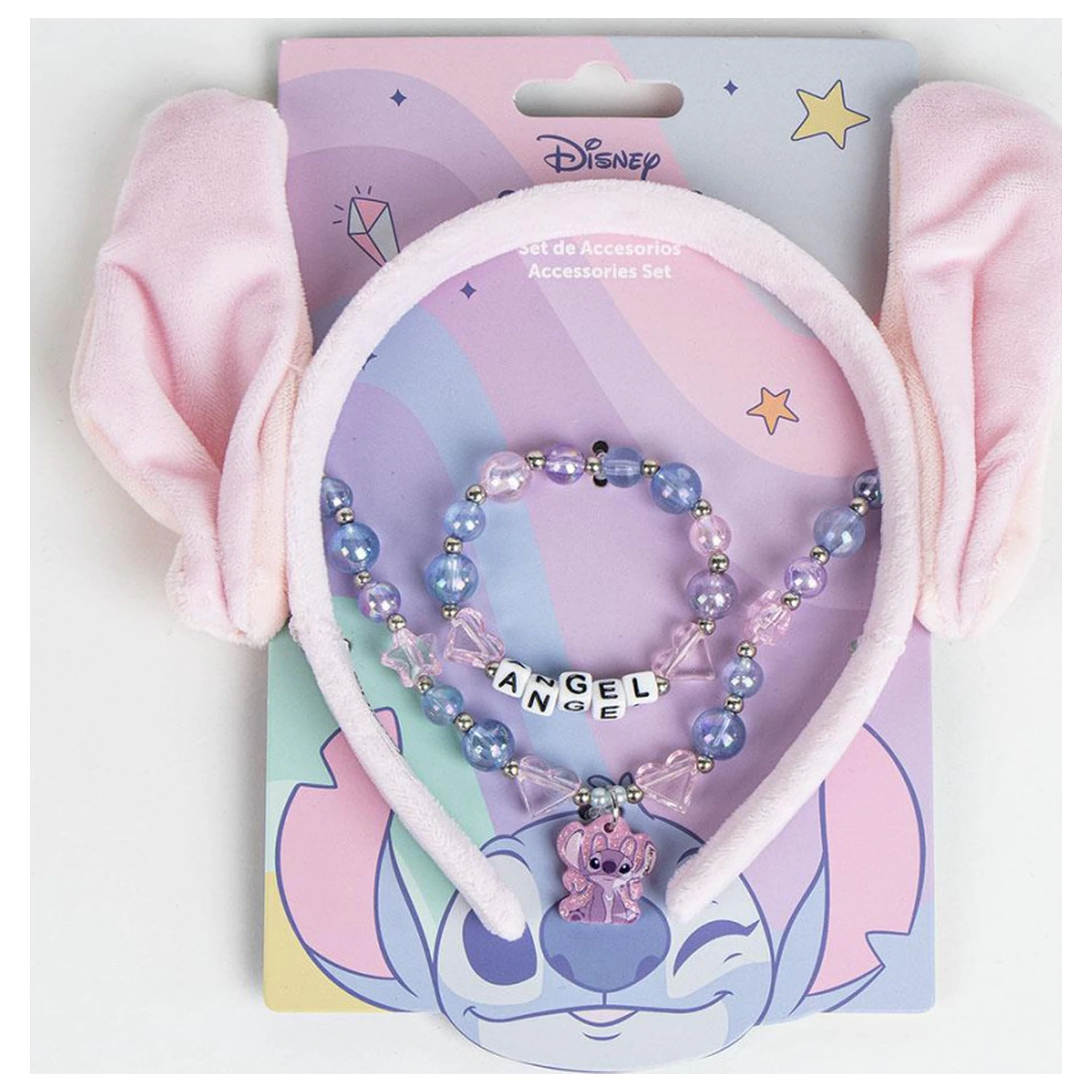Stitch Angel Set de Bijuterii si Banda de Par poza produsului