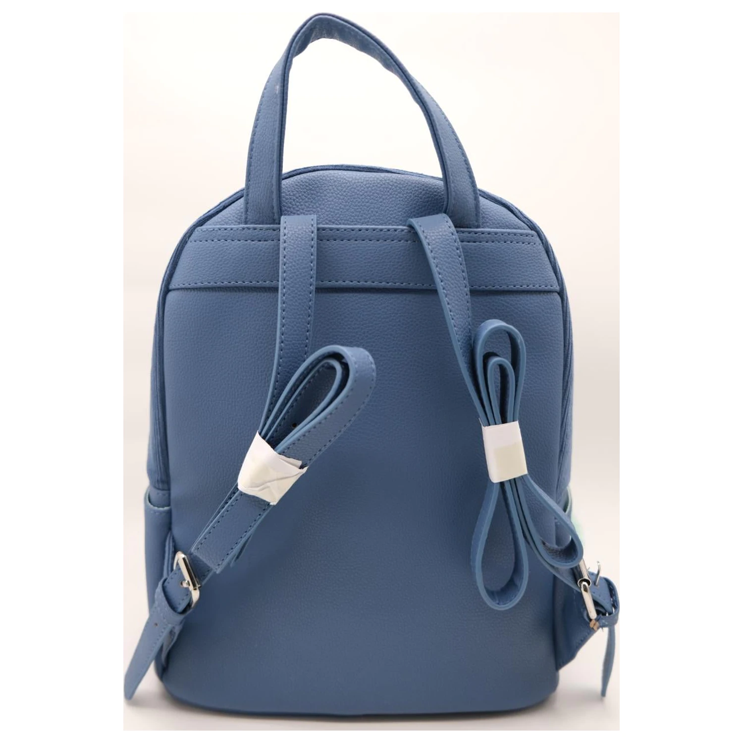 Stitch & Angel Fashion Duo Rucsac Albastru din Catifea Reiată poza produsului