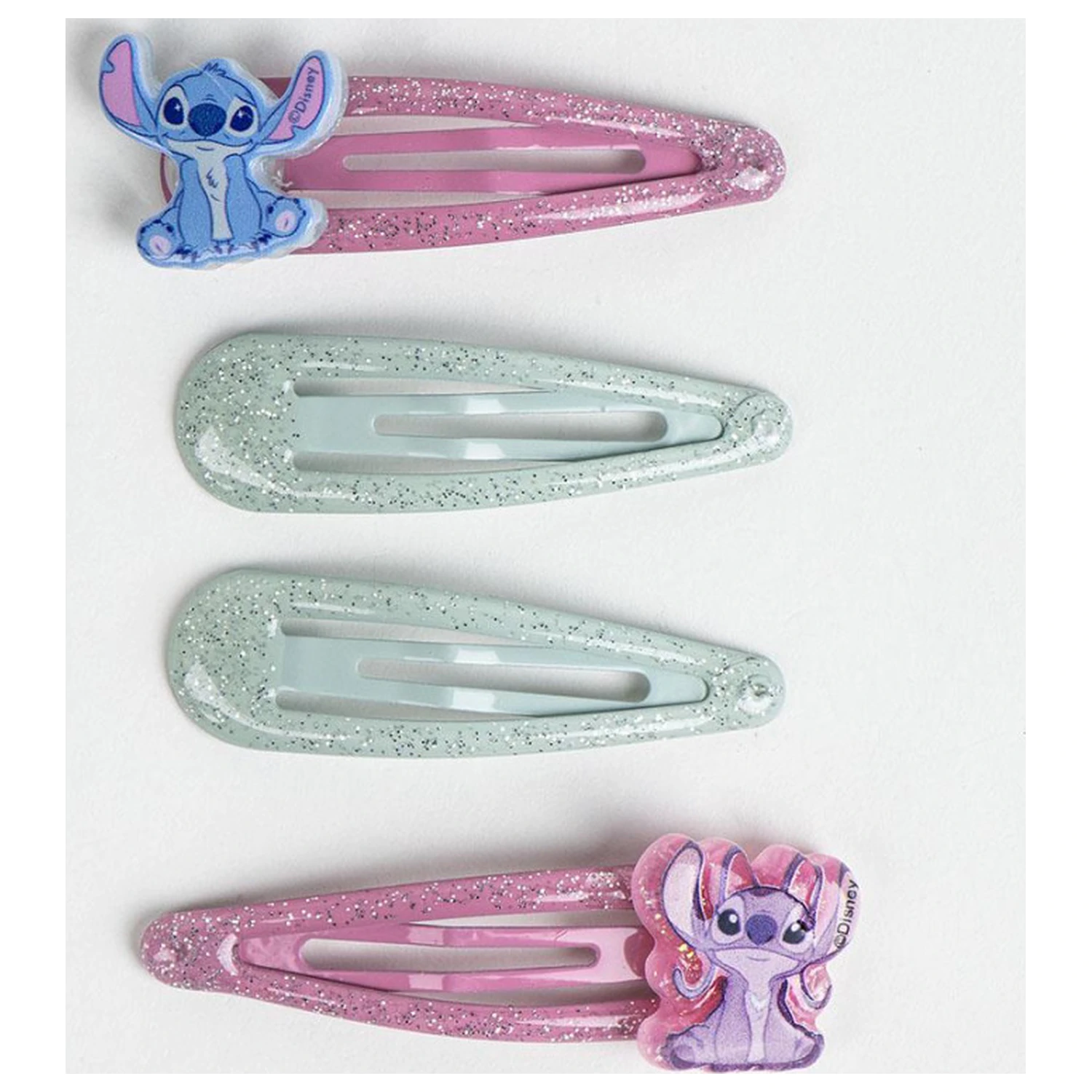 Stitch Angel Hair Clip Set 4 bucati poza produsului