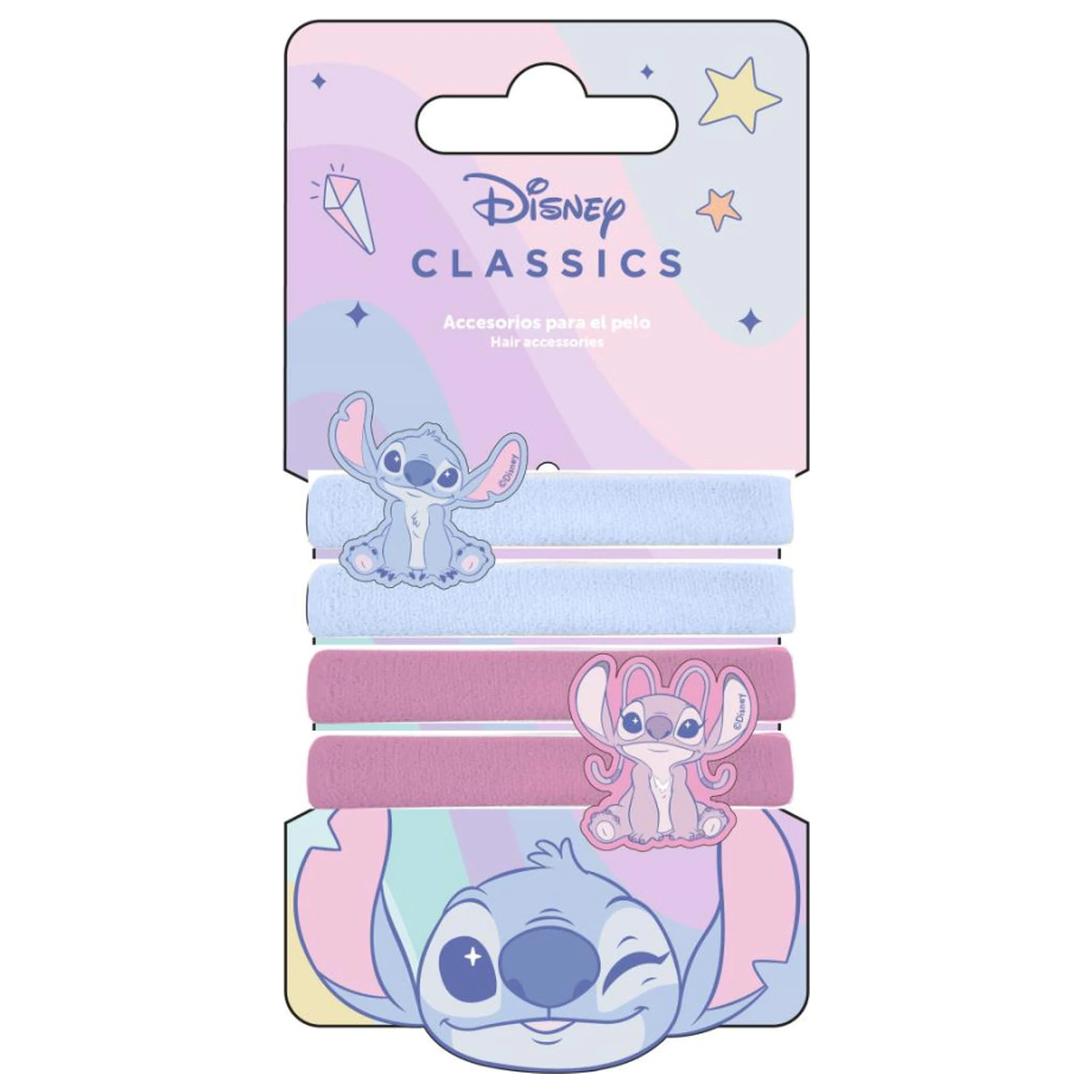 Stitch Angel Hair Tie Set 4 buc poza produsului