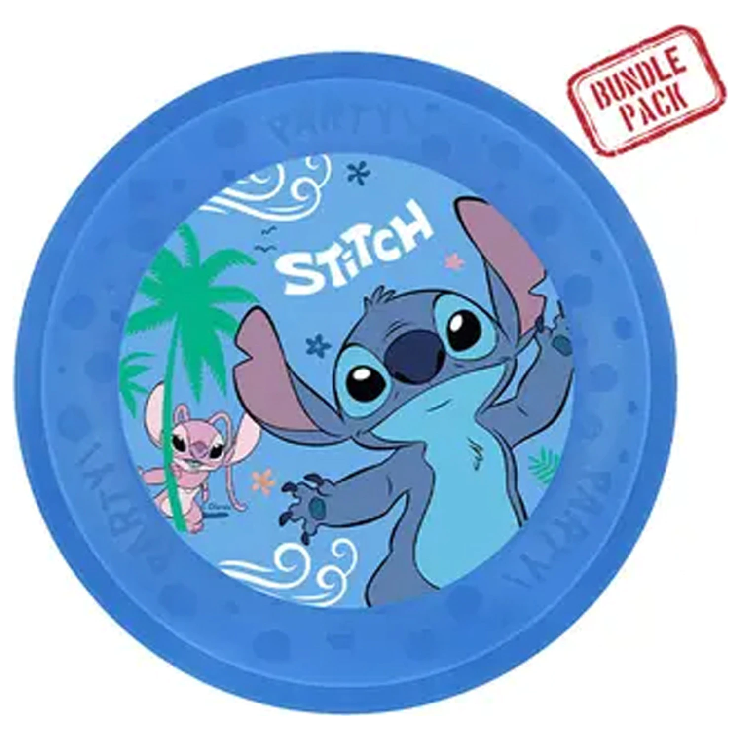 Stitch Angel Micro Premium Plastic Flat Plate set de 4 piese 21 cm poza produsului