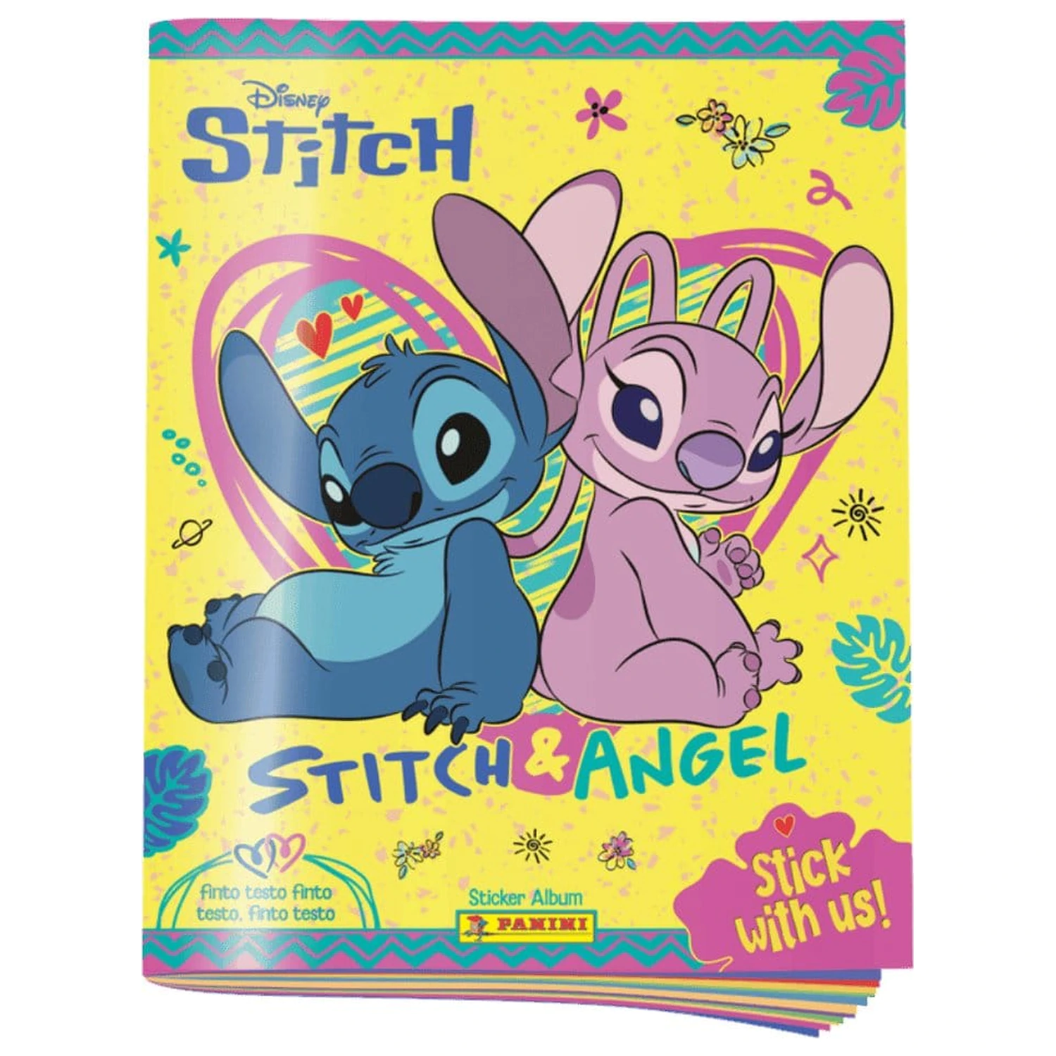 Stitch & Angel Sticker Album *Versiunea germană* poza produsului