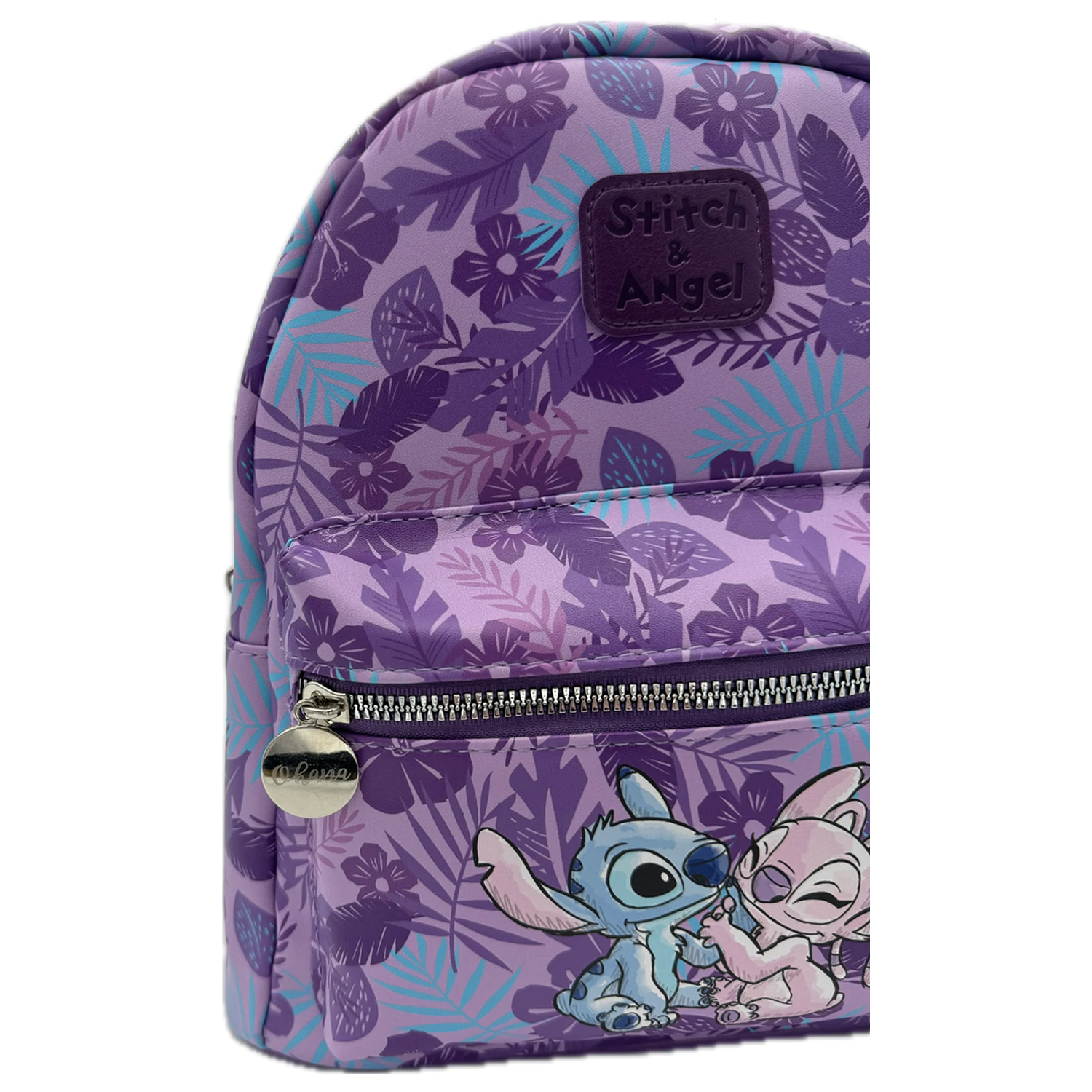Rucsac din PU Stitch & Angel Ohana 28x11x22cm poza produsului