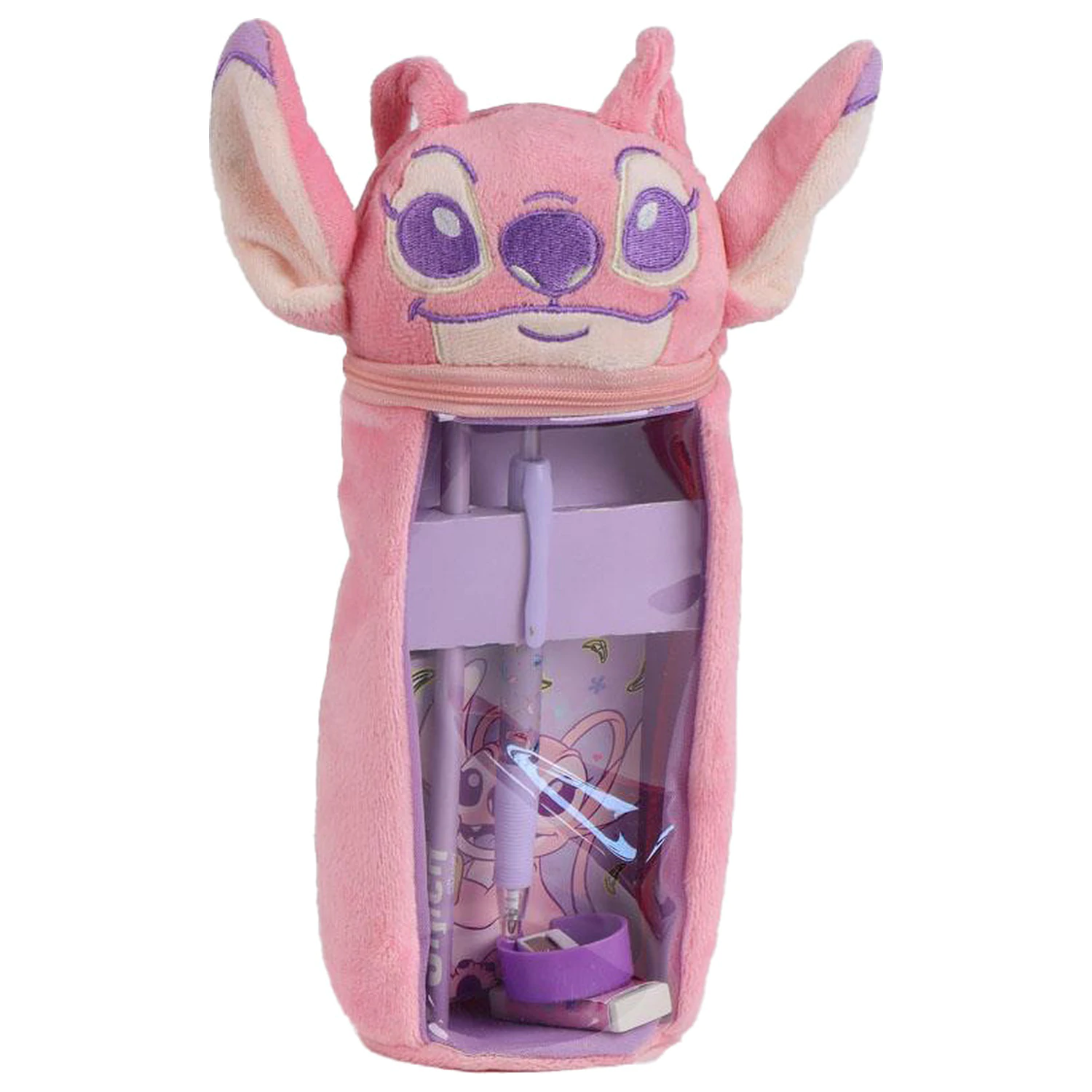 Stitch Angel plus husa de creion umpluta de plus poza produsului