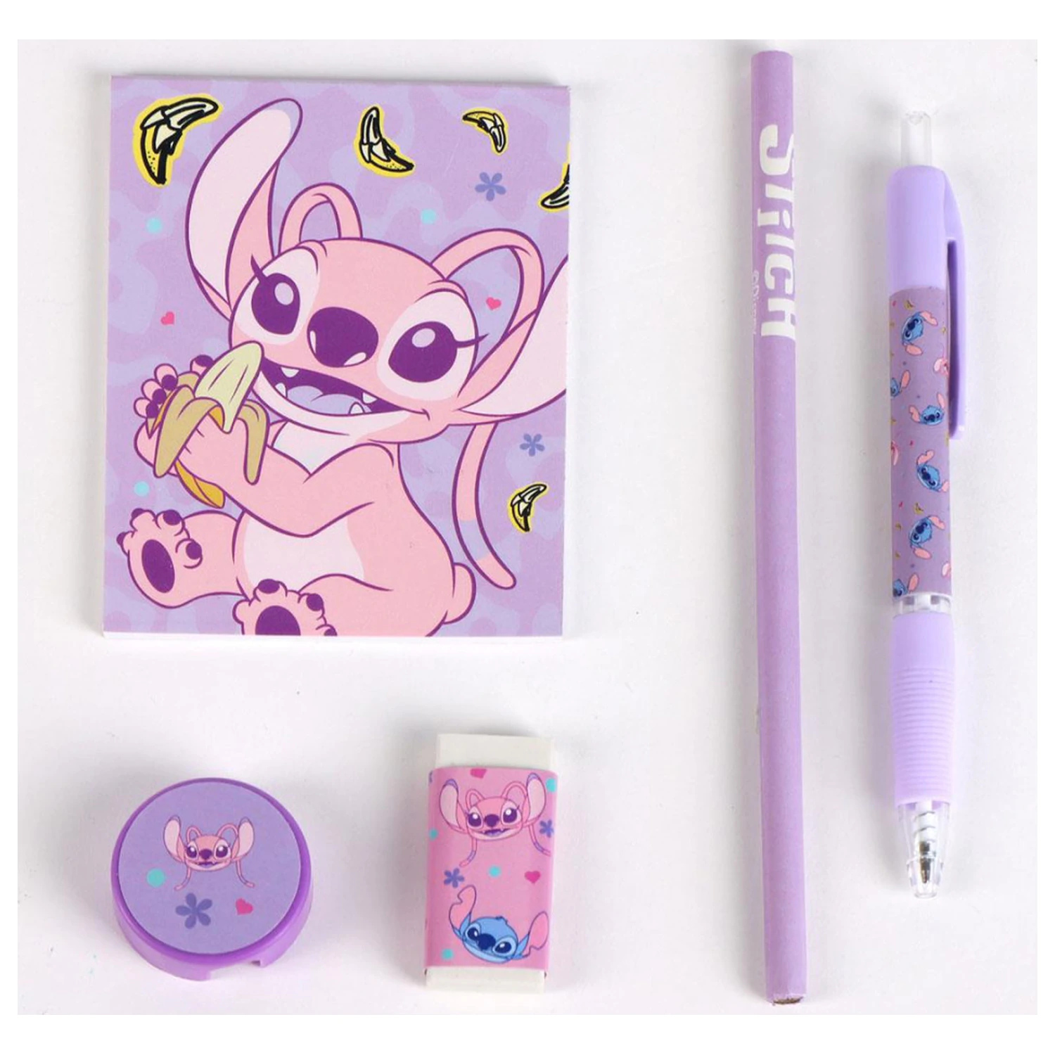 Stitch Angel plus husa de creion umpluta de plus poza produsului