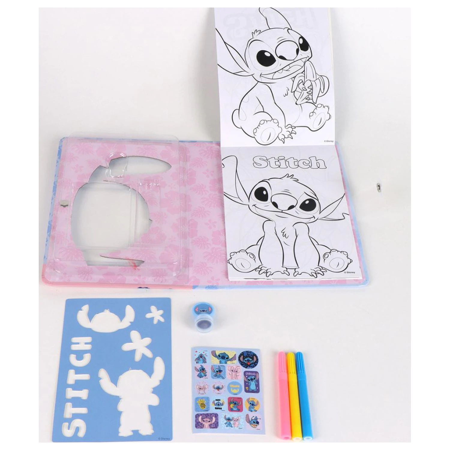Stitch Banana Set Caiete de colorat cu sabloane poza produsului