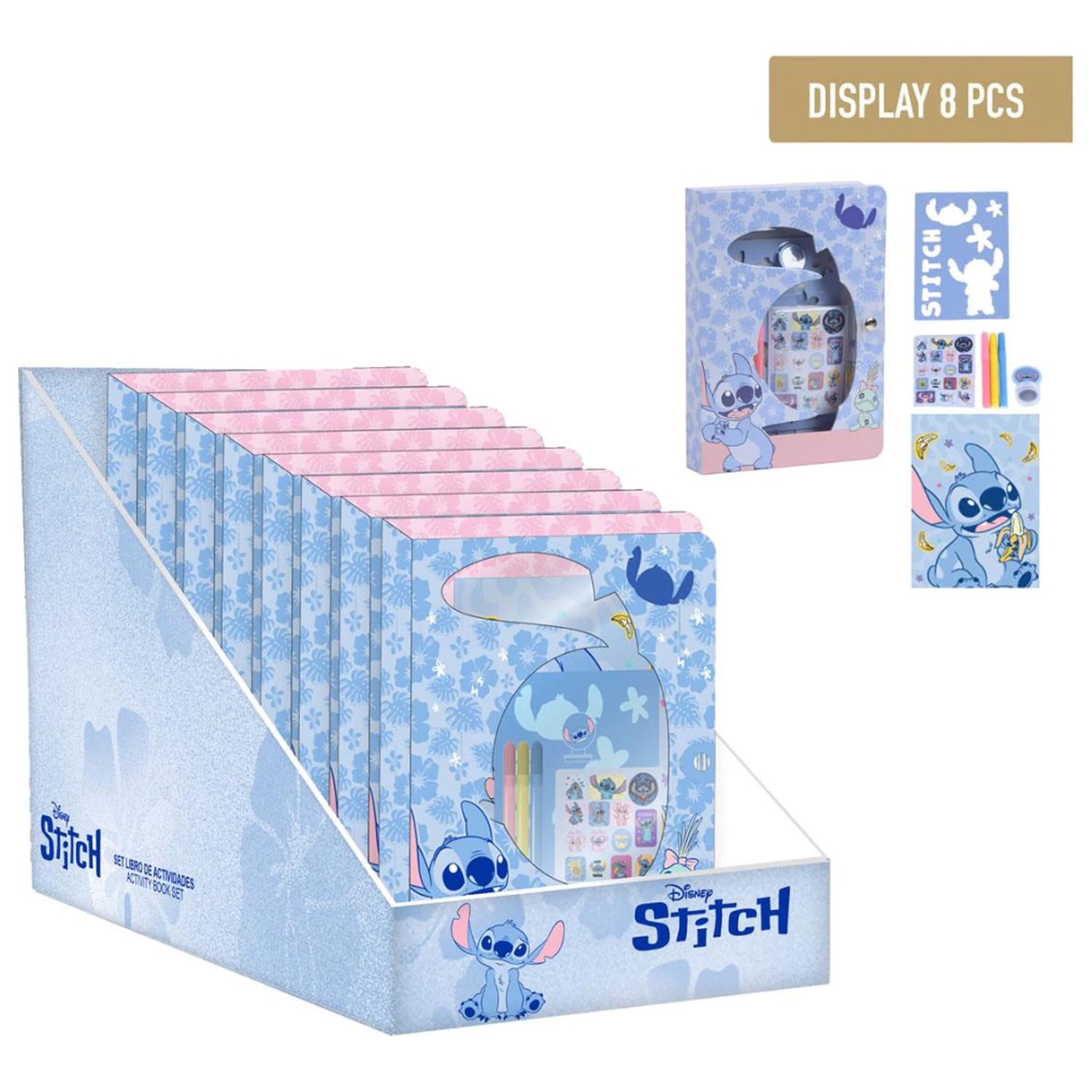 Stitch Banana Set Caiete de colorat cu sabloane poza produsului