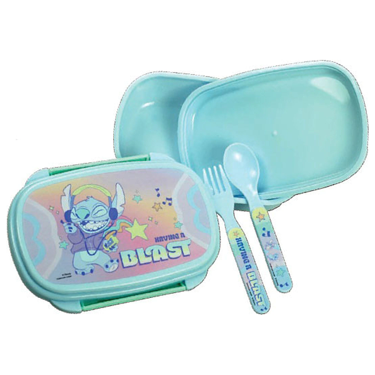 Stitch Blast Cutie pentru pranz + Set tacamuri poza produsului