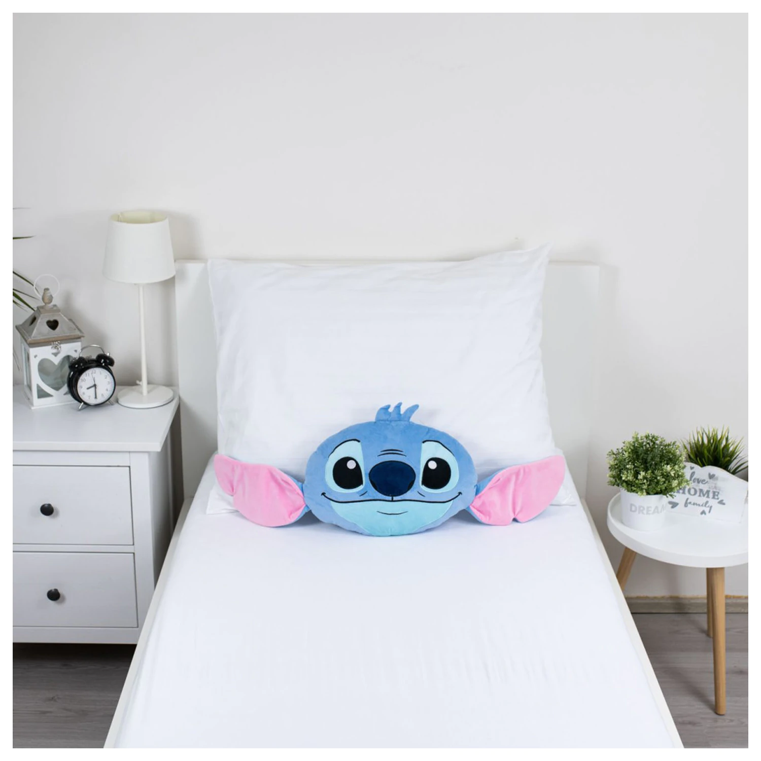 Stitch Blue 3D Shaped Pernă poza produsului