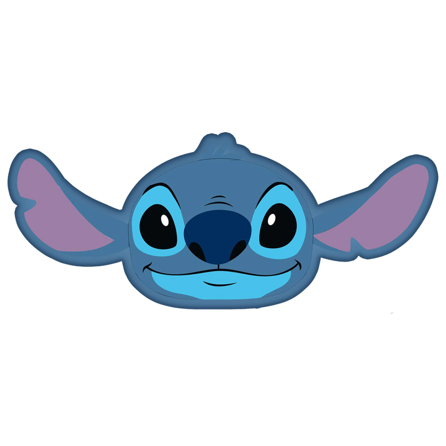 Stitch Blue 3D Shaped Pernă poza produsului