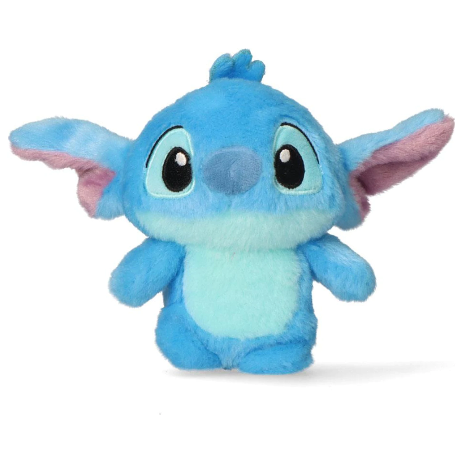 Stitch Blue figurina plus 3D cu agatator, breloc pentru geanta 12 cm poza produsului