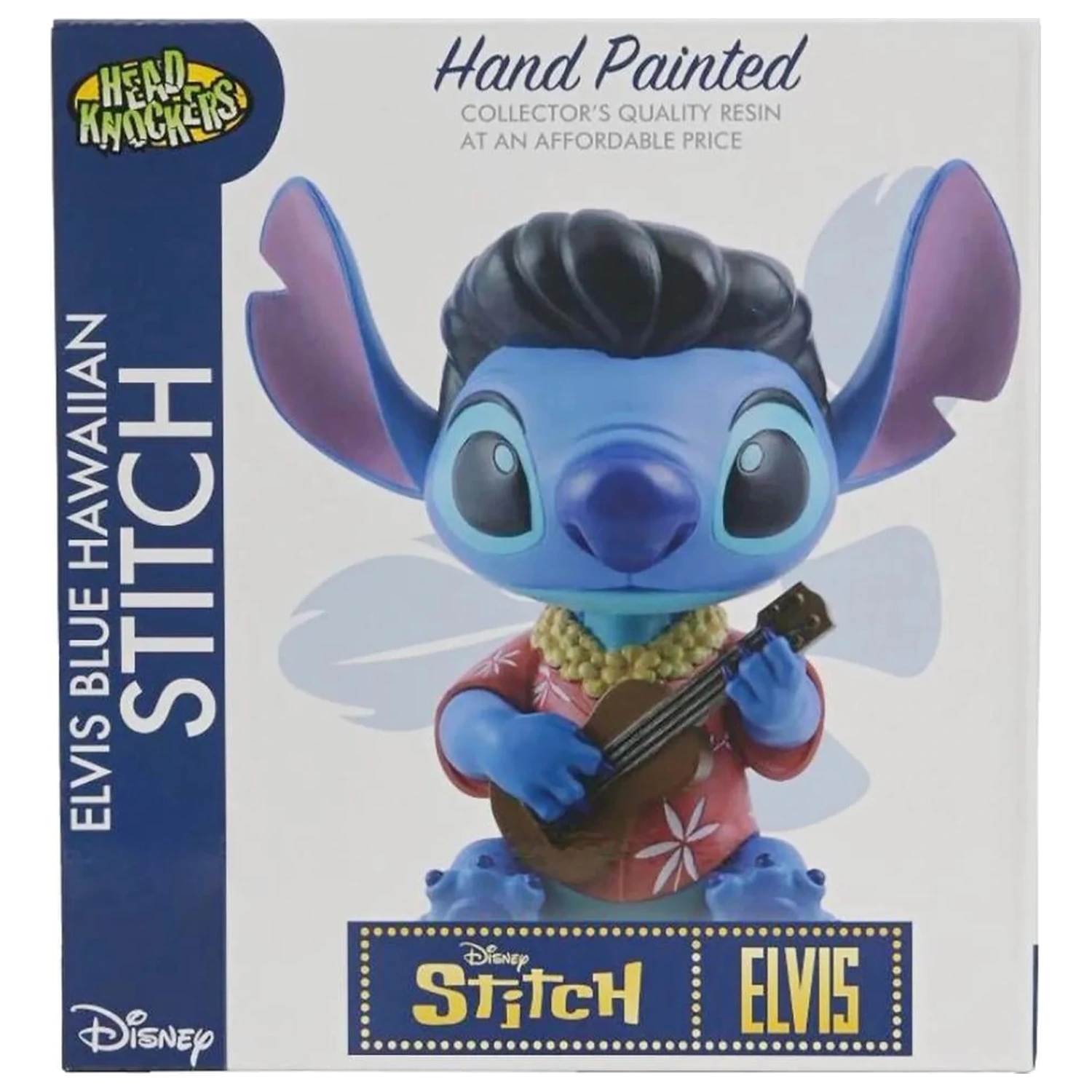 Stitch Blue Hawaiian Head Knocker NECA Figurina poza produsului