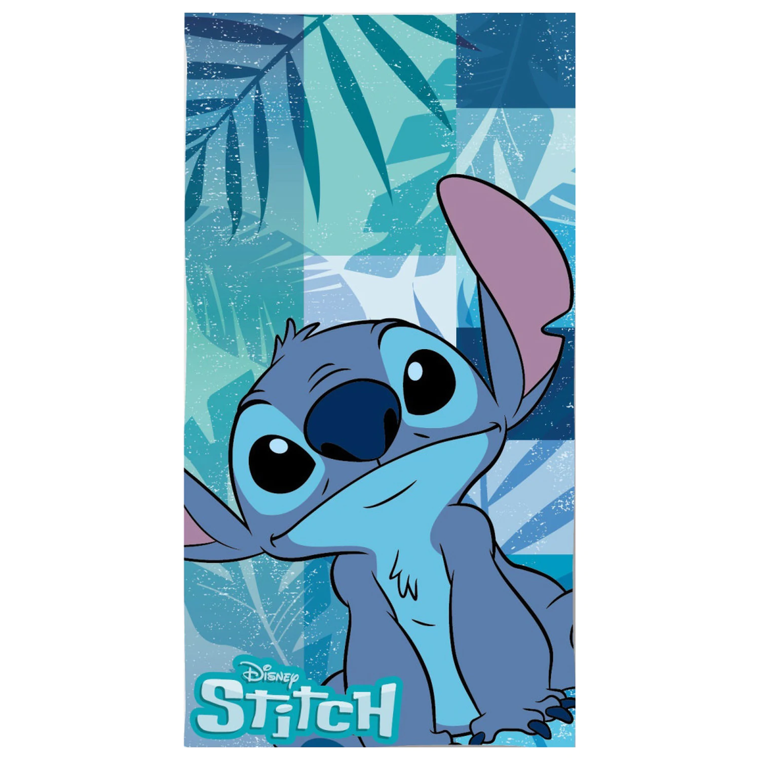 Stitch Blue Leaf prosop 70x140cm poza produsului