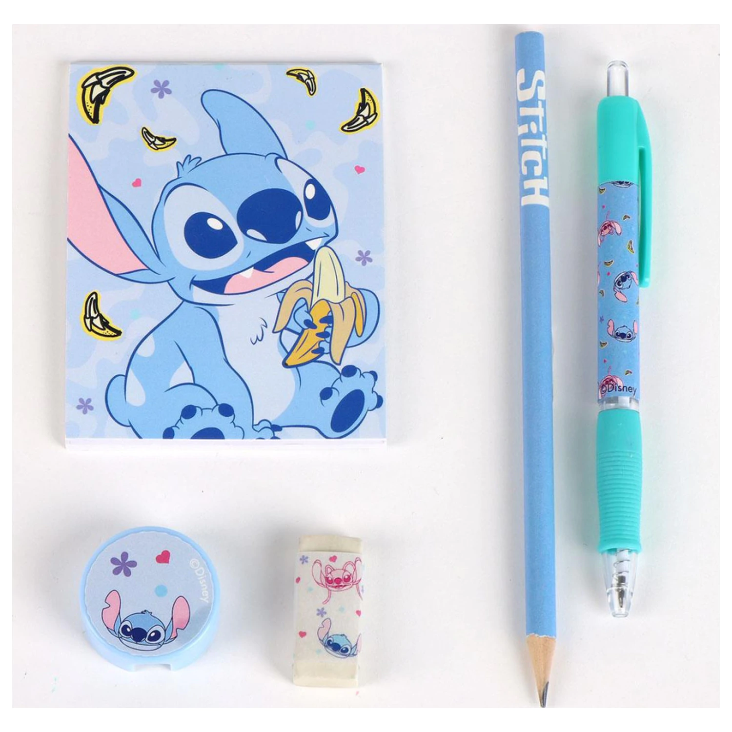 Stitch Blue Plush Filled Penar poza produsului