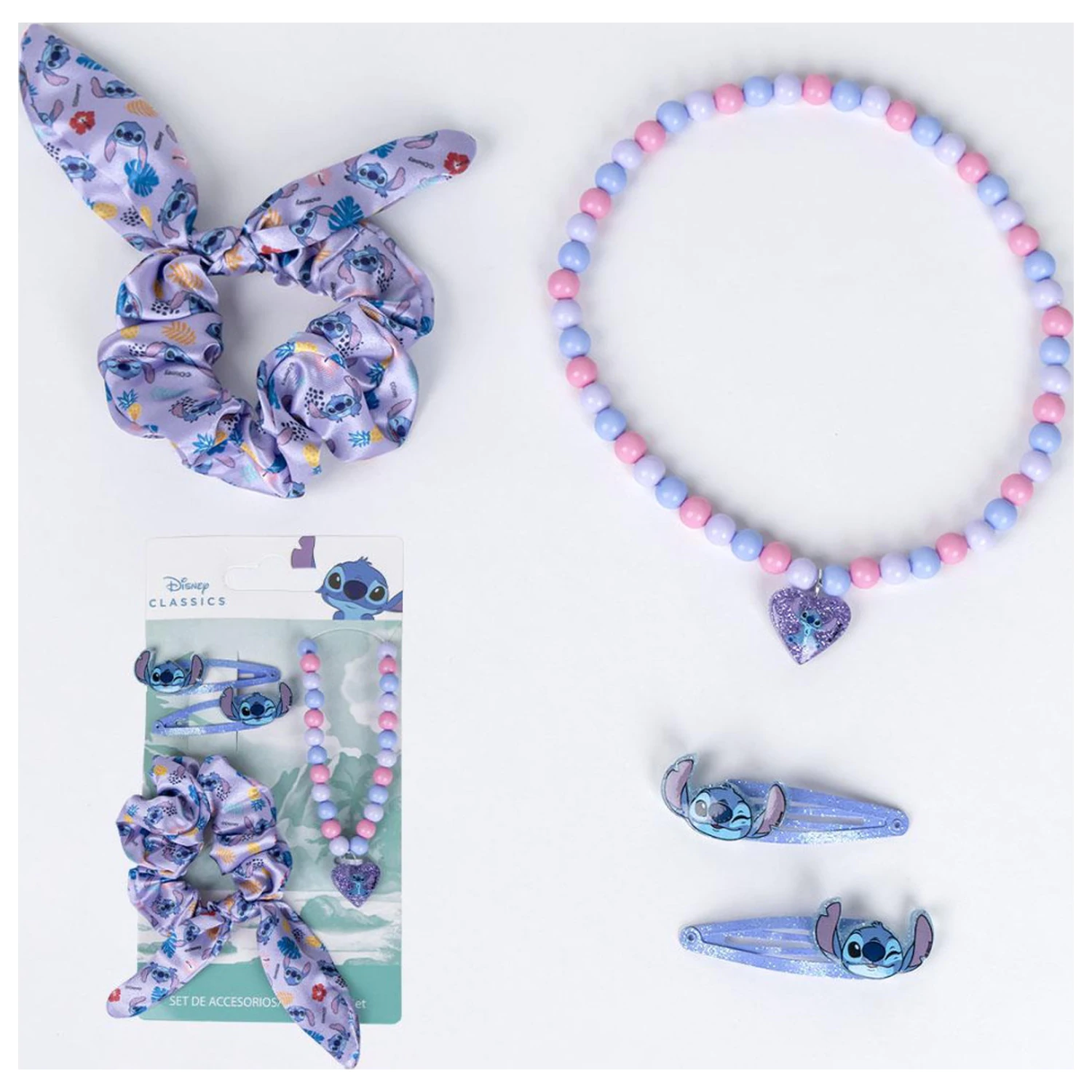 Stitch Breeze Set Colier si Accesorii de par poza produsului