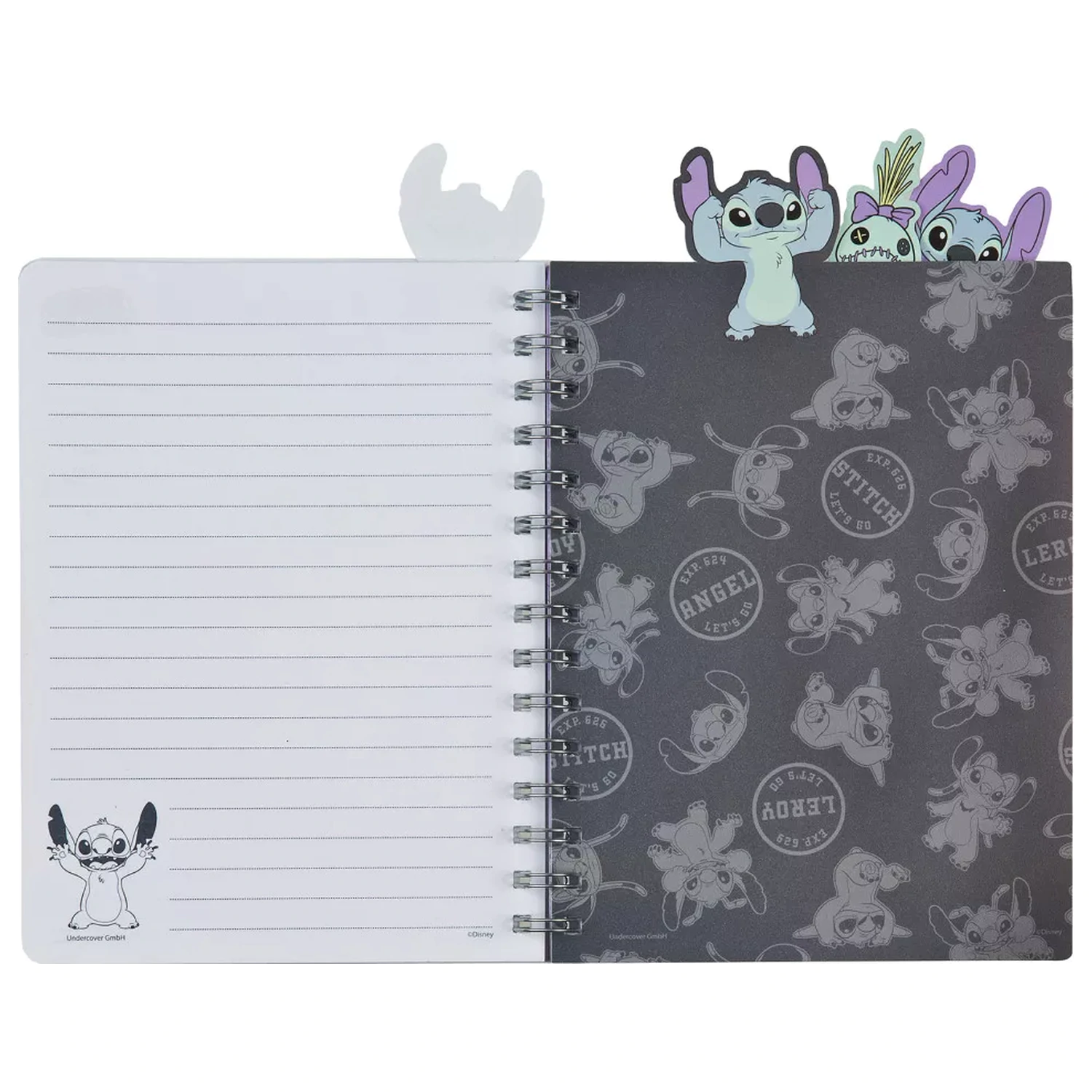 Stitch Brush It Out Caiet A5 cu separatoare poza produsului