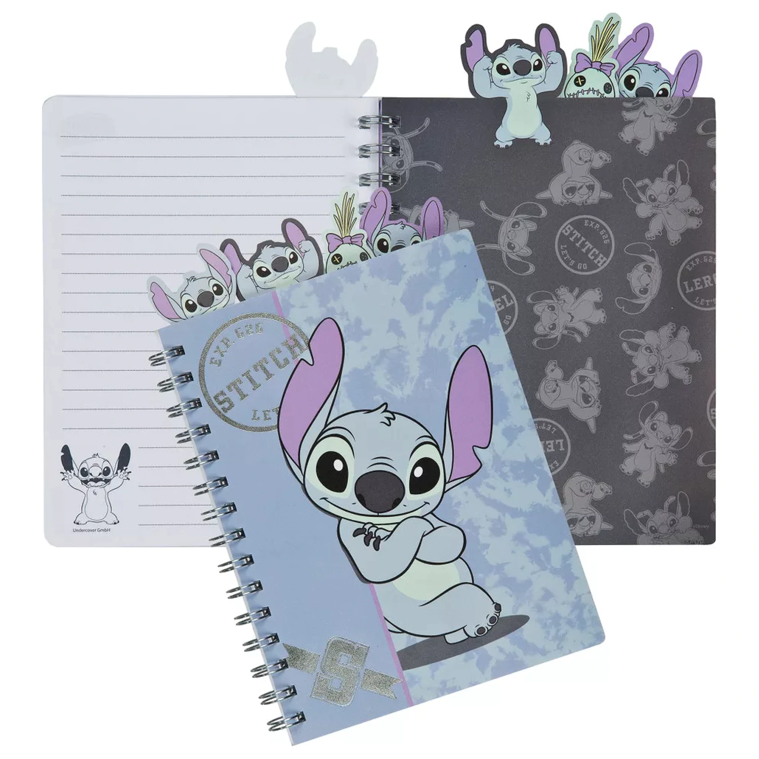 Stitch Brush It Out Caiet A5 cu separatoare poza produsului