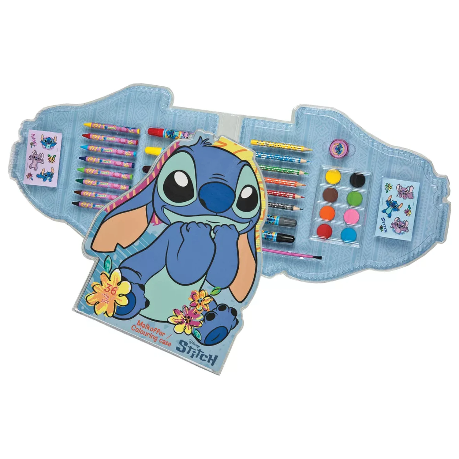 Lilo & Stitch Brush It Out Set de papetărie 36 de piese poza produsului
