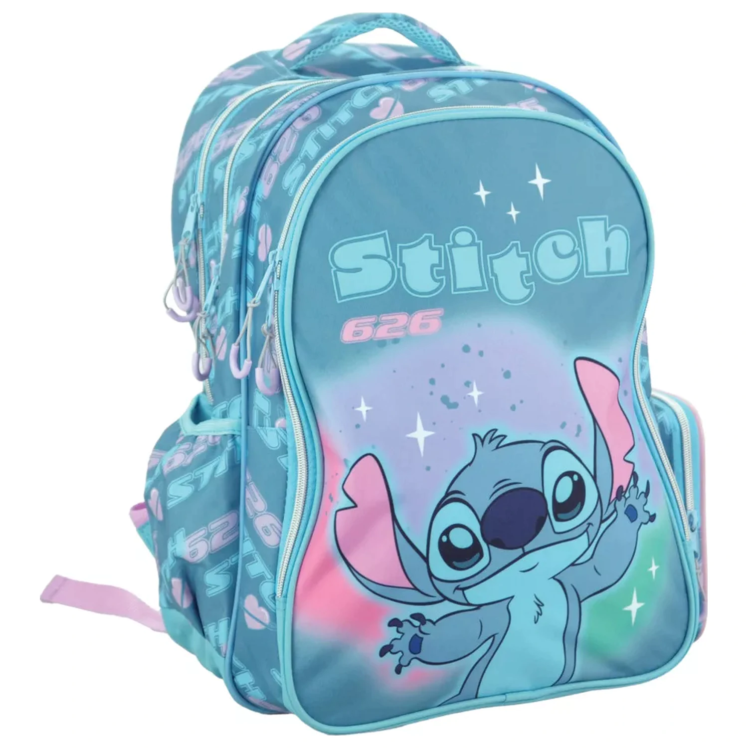Stitch Brush it Out Geanta de scoala, Rucsac 42 cm poza produsului