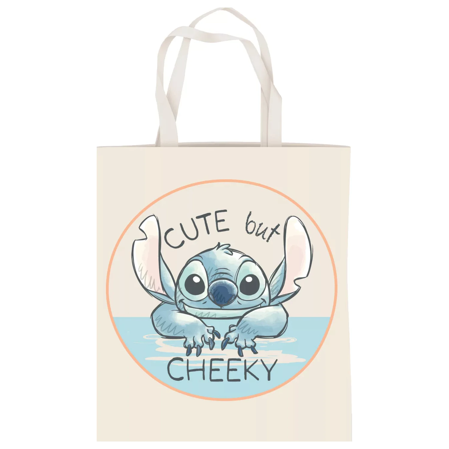 Stitch Cheeky Canvas Geanta, Geanta de cumparaturi 44 cm poza produsului