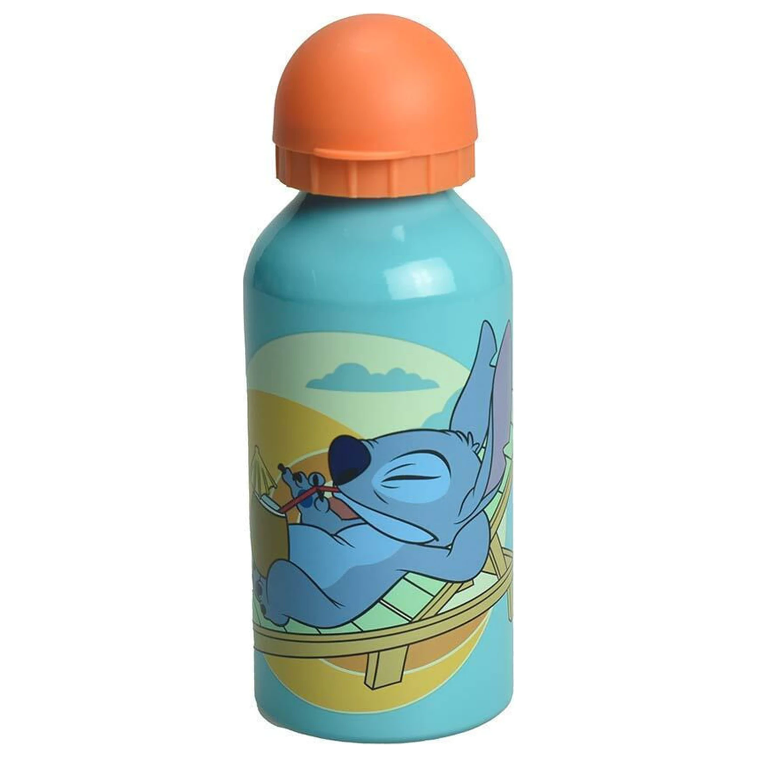 Stitch Chill Sticla de apa din aluminiu cu capac de baut 400 ml poza produsului