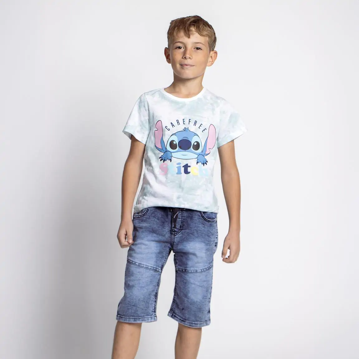 Tricou copil/adolescent Stitch poza produsului