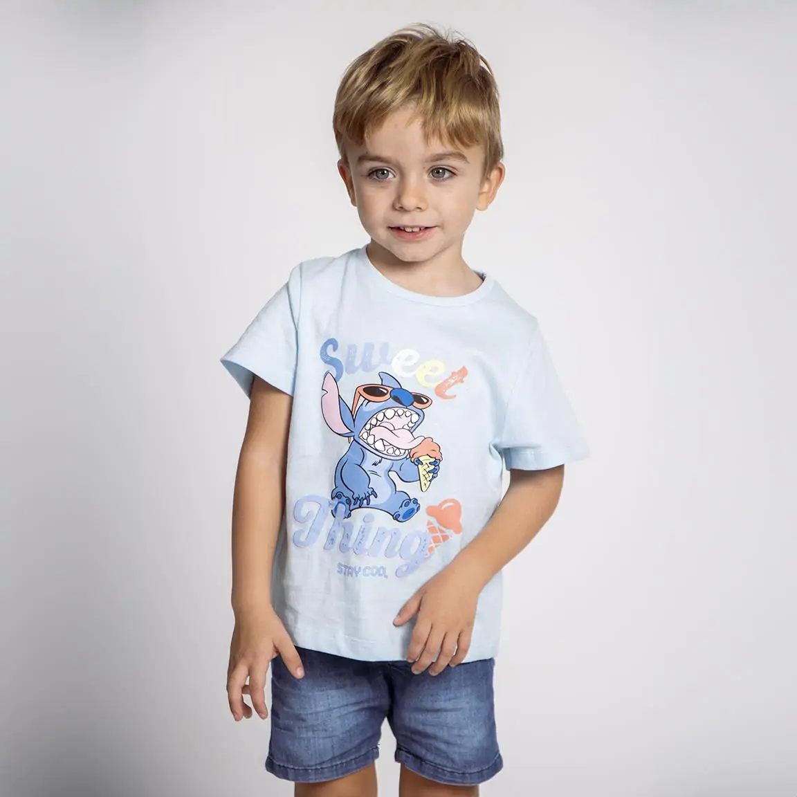 Tricou copil Stitch poza produsului